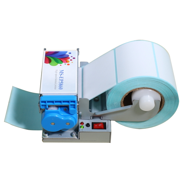 Impresora automática de etiquetas de transferencia térmica industrial de 1 pulgada