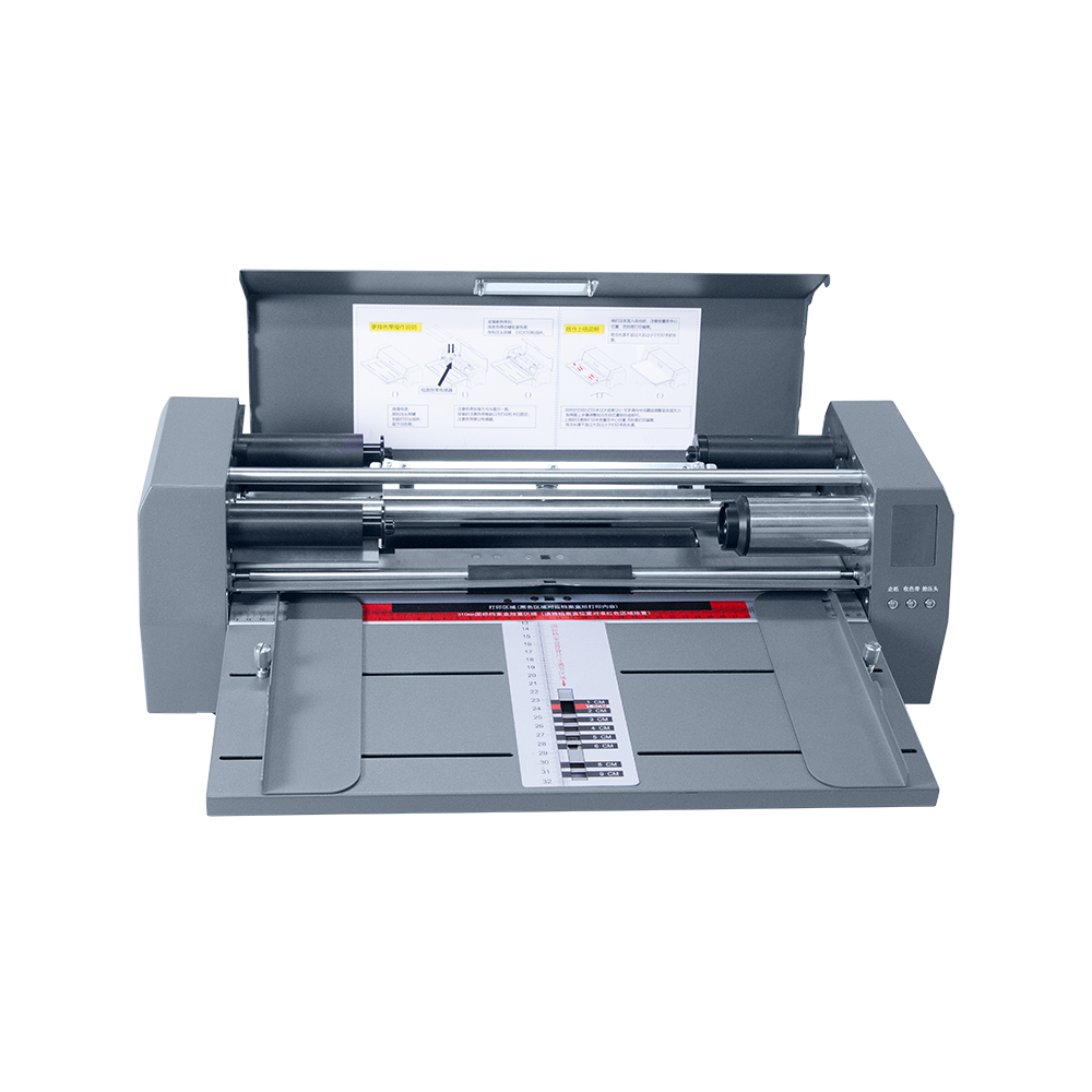 MASUNG MS-TTR350 Impresión automática Carpeta de papel Kraft marrón Carpeta Impresora de cubierta de transferencia térmica