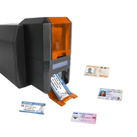 Impresora de tarjeta de identificación de color de sublimación térmica MS-S22-Impresión de 300 ppi de alta velocidad, conectividad USB/Ethernet