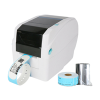 Impresora de pulsera de transferencia térmica MS-LB401: Impresión de alta velocidad para ID médica, evento y pulseras para fiestas