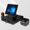 MASUNG MS-S4 Todo-en-uno Pantalla táctil inteligente rápida Pos Os System Computadora Cash Drawer Pos System