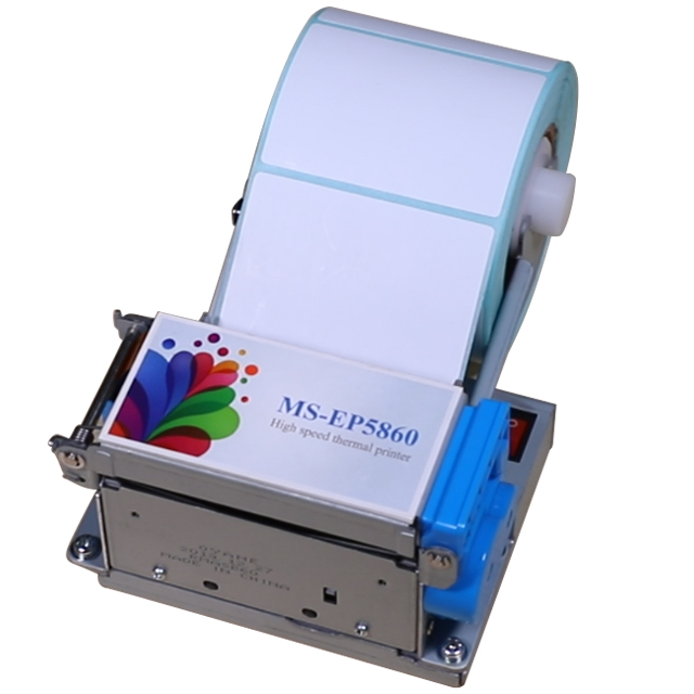 Impresora automática de etiquetas de transferencia térmica industrial de 58mm